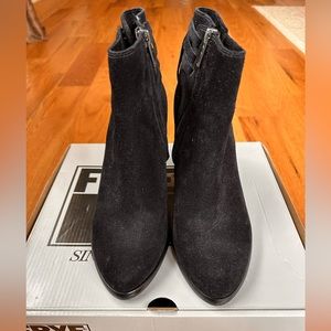 FRYE CeCE Tassel Lace Wedge Bootie